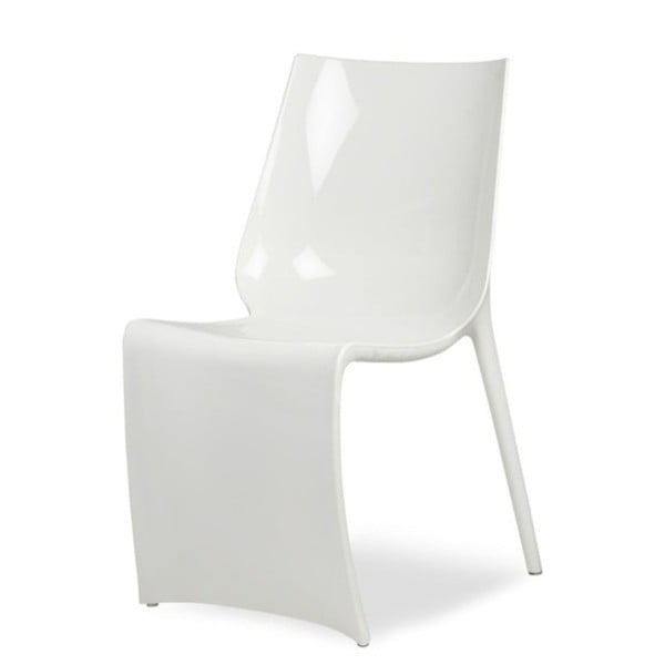 Białe krzesło Pedrali Smart