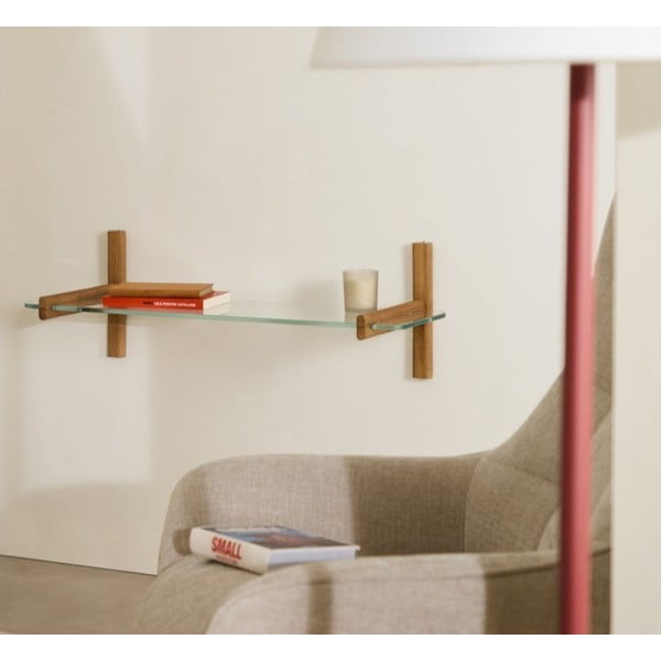 Szklany komponent – półka 110x1 cm Sitra – Kave Home-image-1