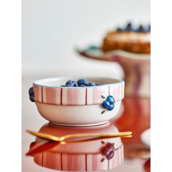 Różowe/kremowe ceramiczne miski zestaw 4 szt. na zupę 295 ml Carry – Bloomingville-image-1