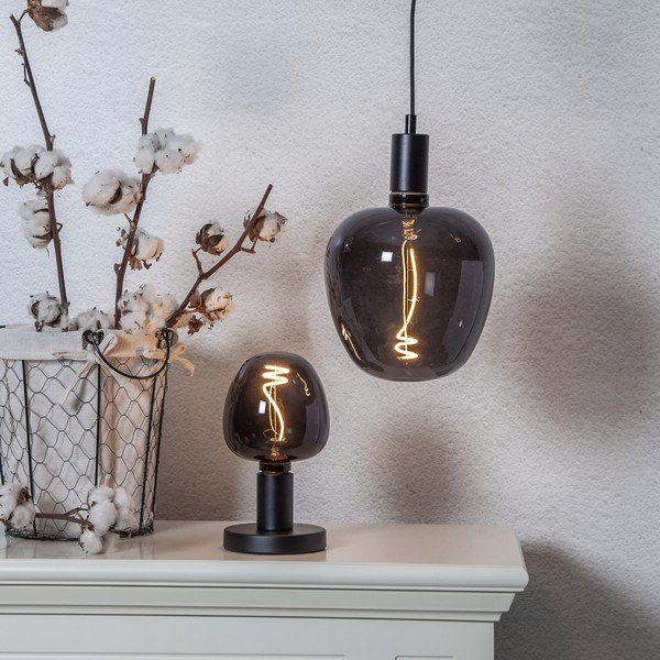 Żarówka LED o ciepłej barwie z gwintem E27, 2 W Black Apple – Star Trading-image-3