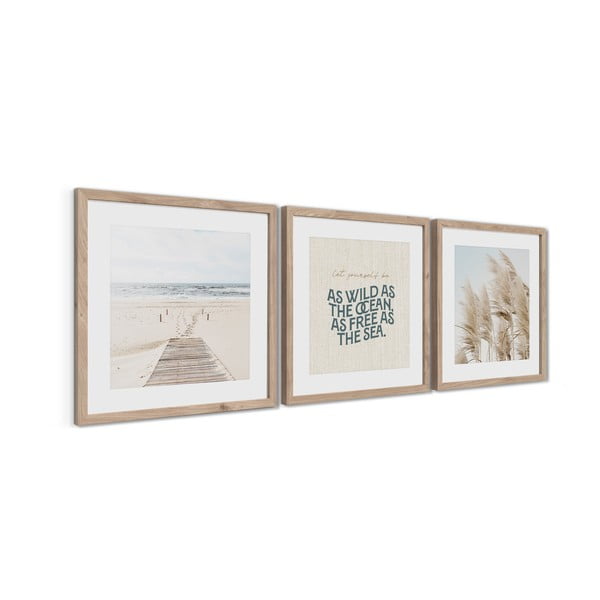 Obrazy zestaw 3 szt. 30x40 cm Seaside – Styler-image-4