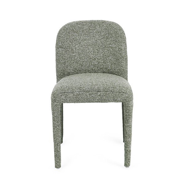 Zielone krzesło z materiału bouclé Antara – Bizzotto-image-2