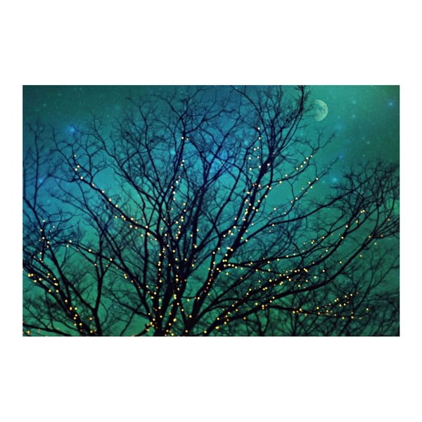 Obraz na płótnie Marmont Hill Arbre Turquoise, 61x41 cm