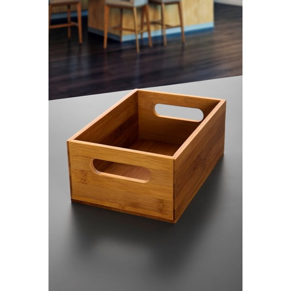 Koszyk na pieczywo z bambusu Bambum Pecho, 22x15 cm-image-1