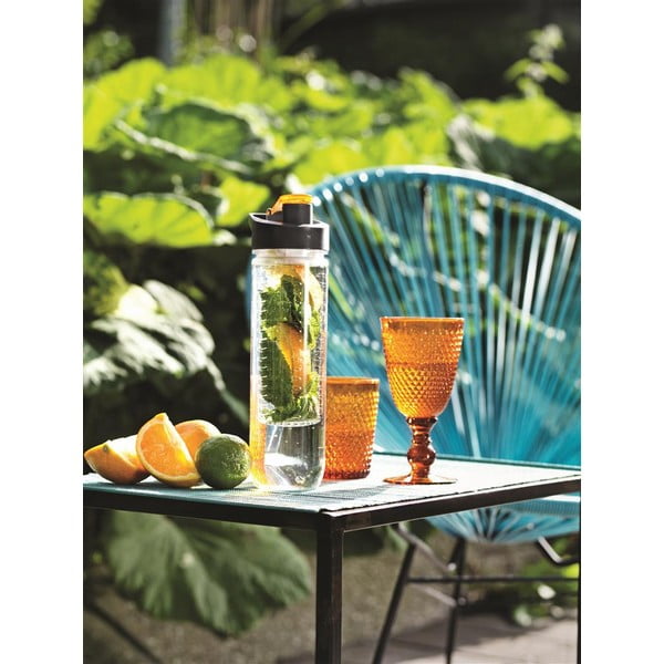 Zielona butelka z sitkiem na owoce XD Design Loooqs, 800 ml-image-1