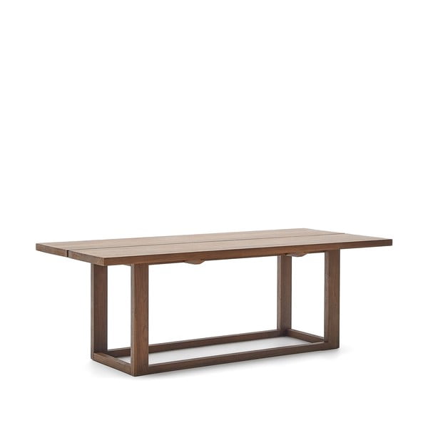 Stół z litego drewna tekowego 100x220 cm Sashi – Kave Home