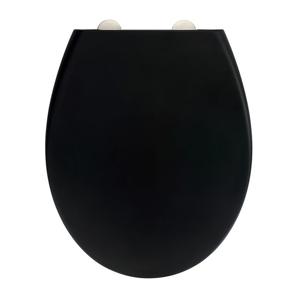 Czarna deska sedesowa Wenko Ikaria-image-1