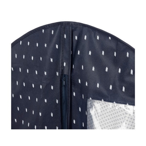 Granatowy pokrowiec na ubrania Compactor Kasuri Range, dł. 137 cm-image-4