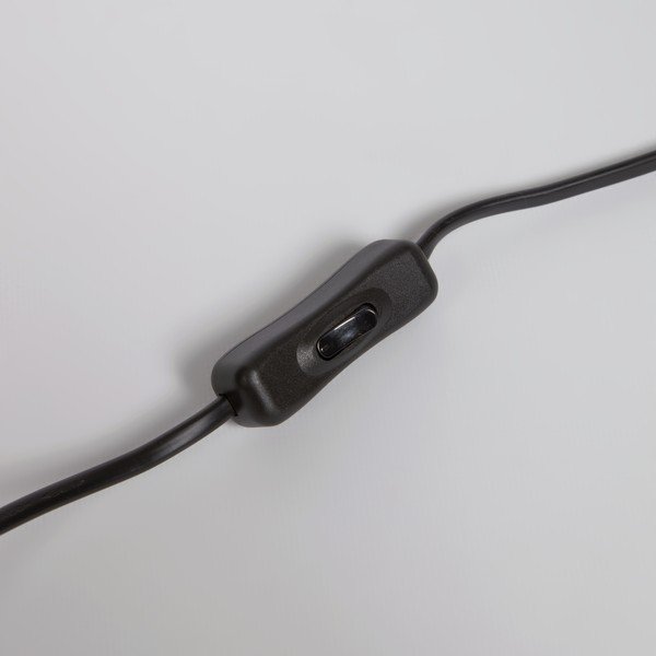 Lampa stołowa w biało-złotym kolorze ze szklanym kloszem (wys. 22 cm) Seina – Kave Home-image-4