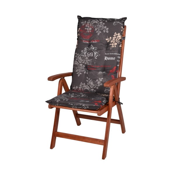 Ciemnoszara ogrodowa poduszka do siedzenia 50x120 cm Bristol – Sun Garden