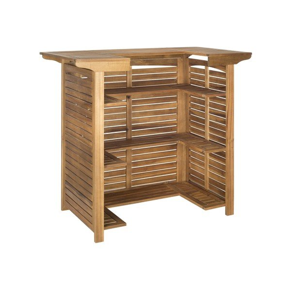 Barek ogrodowy z drewna akacji Safavieh Lola