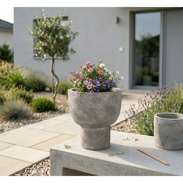 Terakotowa doniczka ø 20 cm Hector – Bizzotto-image-1