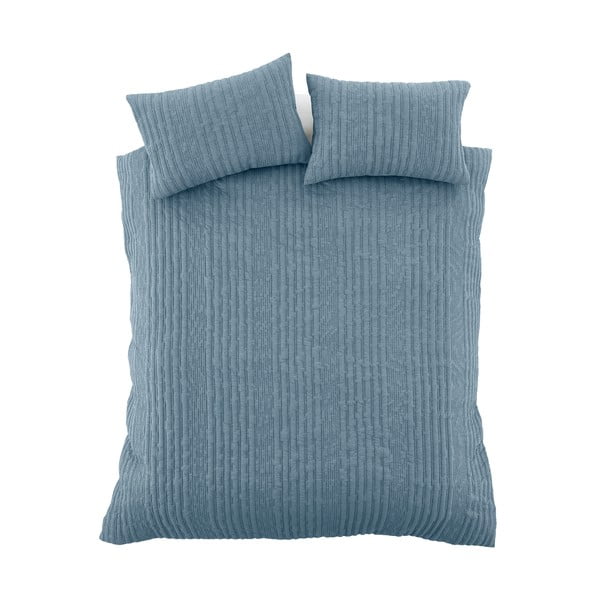 Niebieska pościel dwuosobowa 200x200 cm Tamba Stripe – Pineapple Elephant-image-2