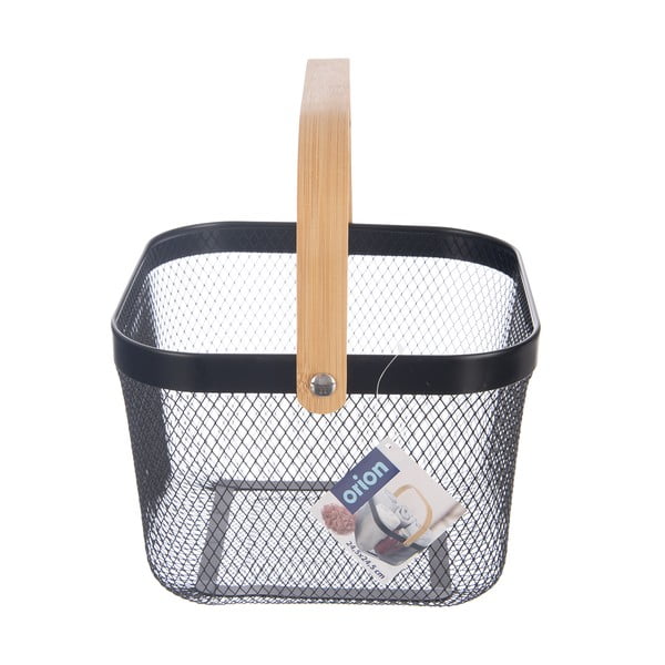 Metalowy koszyk druciany 24,5x24,5x30 cm Radka – Orion-image-2