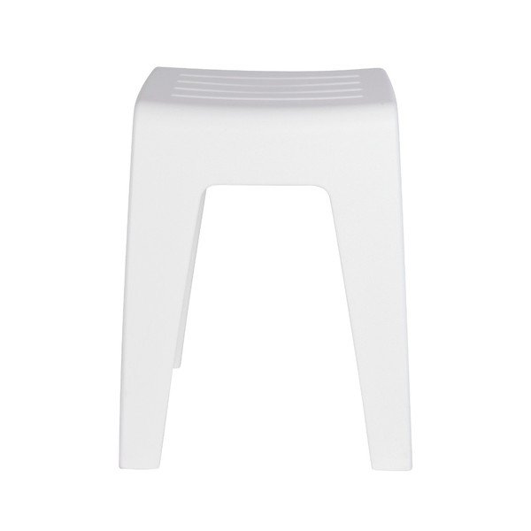 Biały taboret Wenko Kumba-image-1