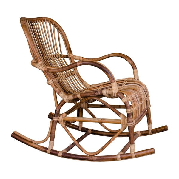 Rattanowy fotel bujany House Nordic Celta-image-2