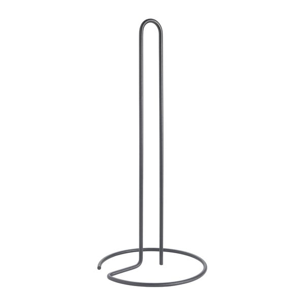 Stalowy stojak na ręczniki papierowe w kolorze matowej czerni ø 14 cm Lava – Metaltex