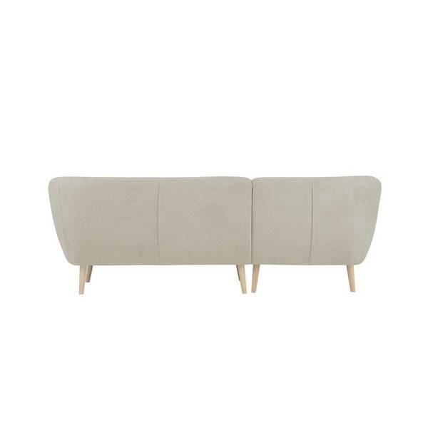 Beżowa sofa z szezlongiem po lewej stronie Mazzini Sofas Sicile-image-2