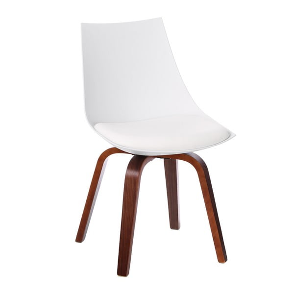 Białe krzesło Ixia Nórdico