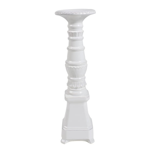 Biały świecznik Côté Table Petale, 34,5 cm