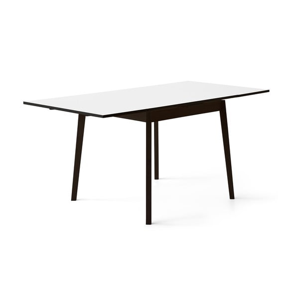 Czarno-biały rozkładany stół w dekorze dębu Hammel Single, 90 x 90 cm-image-3