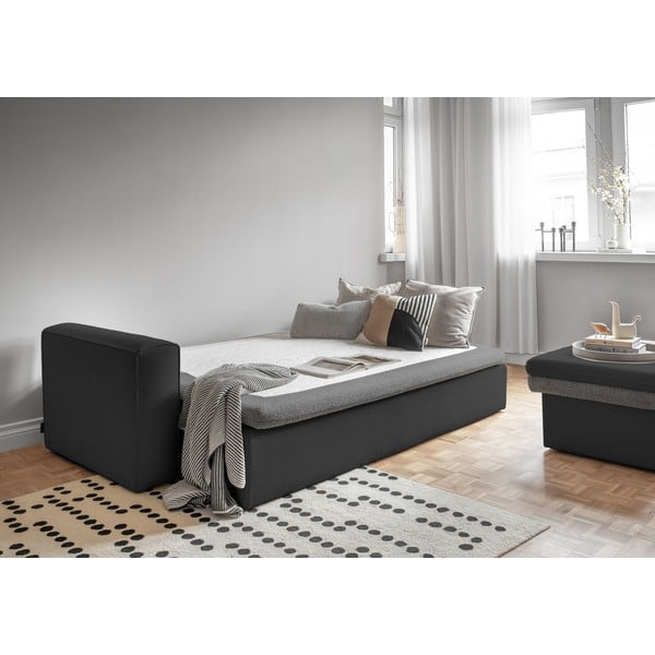Ciemnoszara rozkładana sofa 237 cm Wilson – Miuform-image-4
