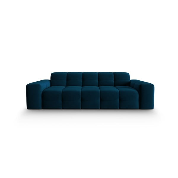 Ciemnoniebieska aksamitna sofa 222 cm Kendal – Micadoni Home
