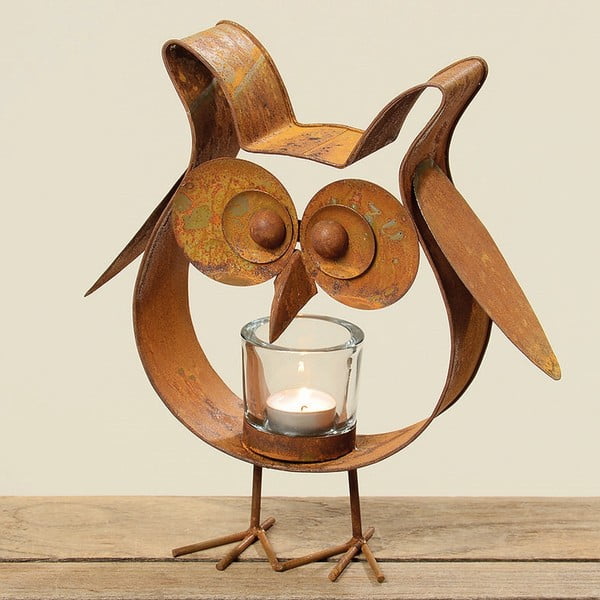 Świecznik Bronze Owl
