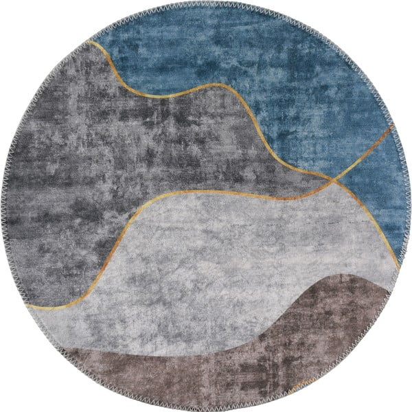 Okrągły dywan odpowiedni do prania ø 80 cm Yuvarlak – Vitaus