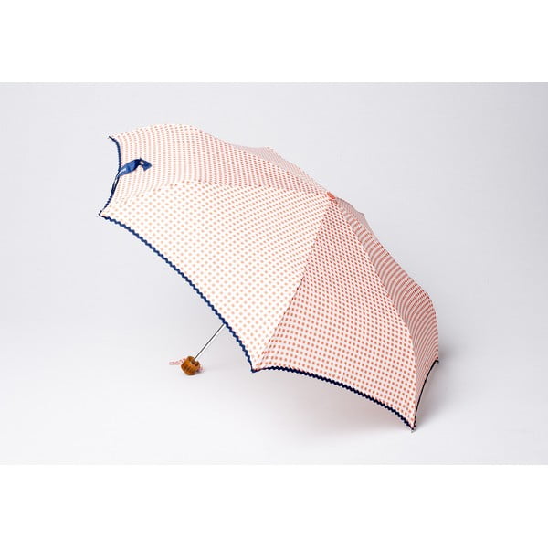 Składany parasol Vichy, pomarańczowy