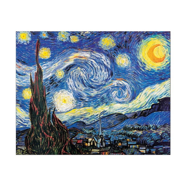 Obraz Vincent Van Gogh - Gwiaździsta noc, 120x96 cm