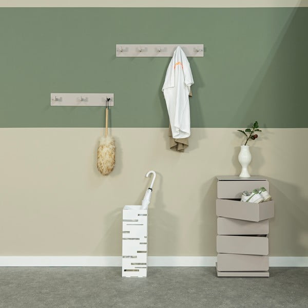 Szarobrązowy metalowy wieszak ścienny 50 cm Leatherman – Spinder Design-image-4