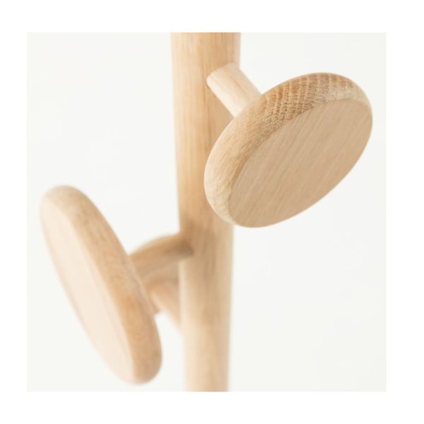 Wieszak z drewna brzozowego Kave Home Nalini-image-2