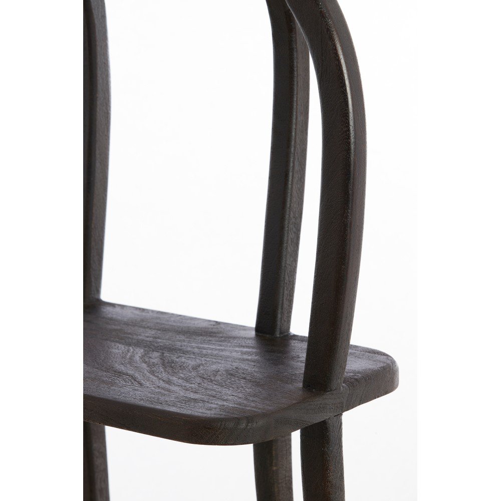 Regał z litego drewna mango w ciemnym naturalnym kolorze 53x175x40 cm Lowe – Light & Living (zdjęcie 7)