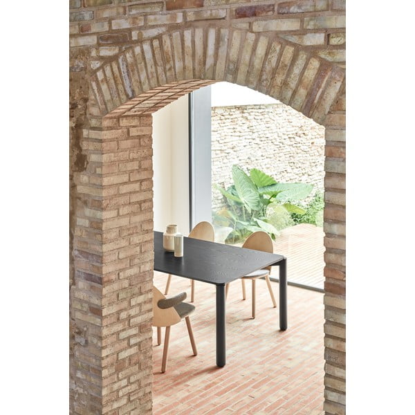 Czarny stół Teulat Atlas, 180x100 cm-image-3