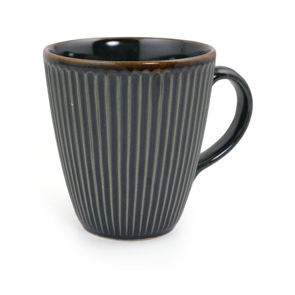 Ciemnozielone ceramiczne kubki zestaw 6 szt. 0.3 l – Hermia-image-2