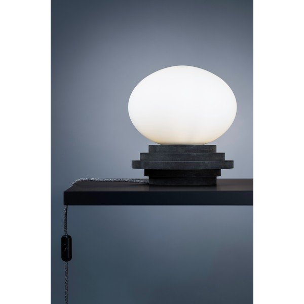 Biało-szara lampa stołowa Amfi – Markslöjd-image-1