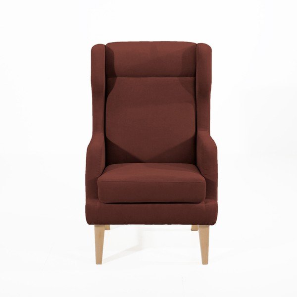 Brązowy fotel Max Winzer Bennet Suede-image-2