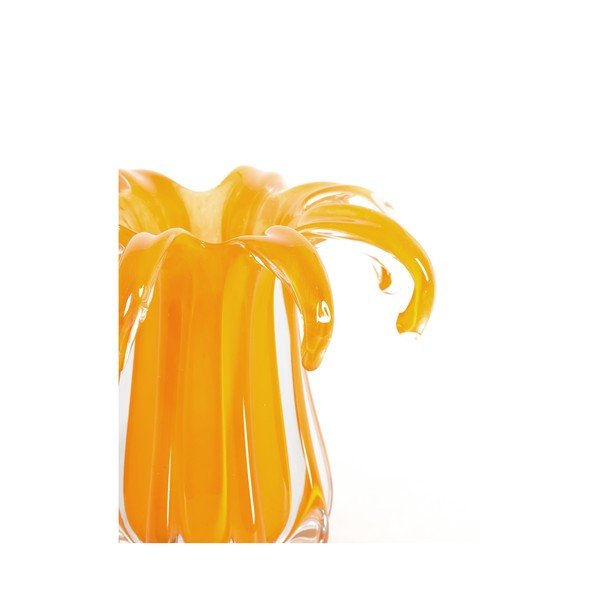 Pomarańczowy szklany wazon (wysokość 17 cm) Avenia – Light & Living-image-1