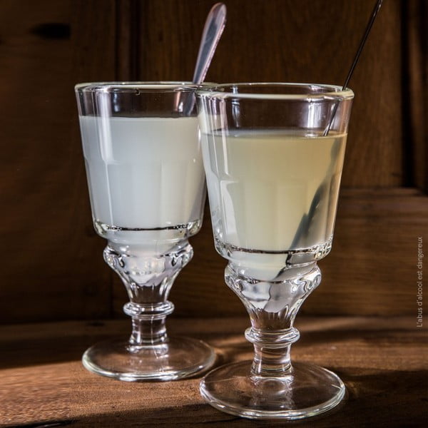 Zestaw szklanki i łyżeczki ze stali nierdzewnej 300 ml Absinte – La Rochére-image-2