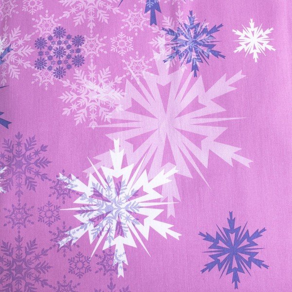 Bawełniana pościel dziecięca do łóżeczka 100x135 cm Frozen "Purple" – Jerry Fabrics-image-1