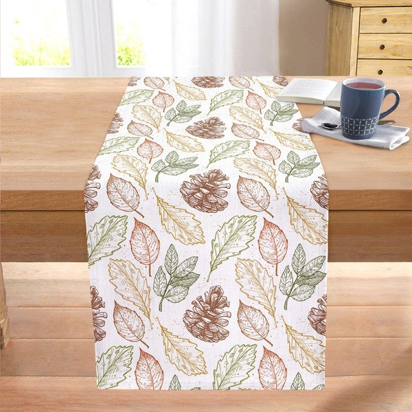 Bieżnik 40x130 cm Leaves Mix – Mila Home-image-1
