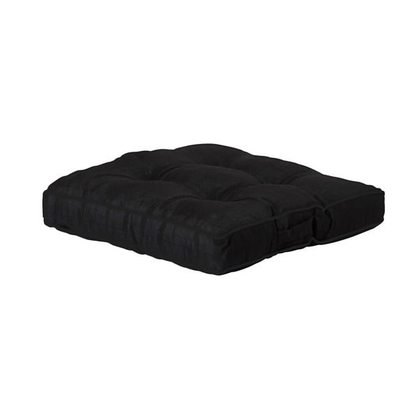 Czarna poduszka na krzesło ogrodowe Hartman Casual, 50x50 cm