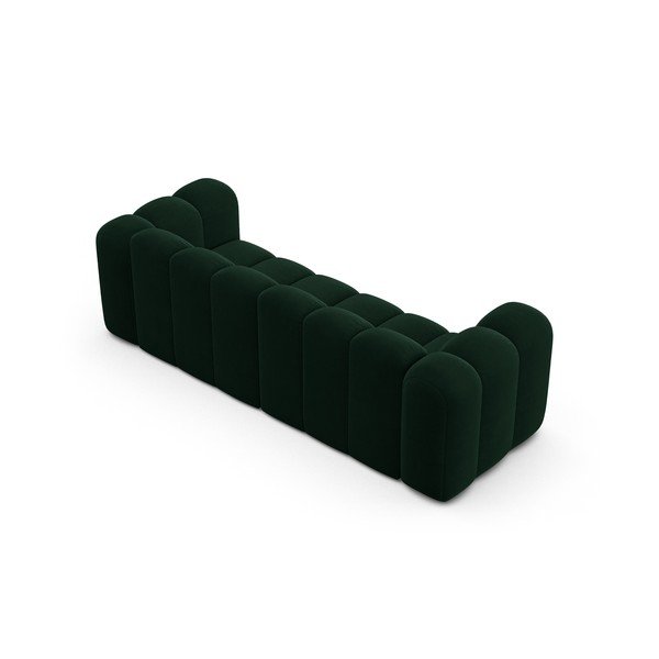 Ciemnozielona sofa 228 cm Lupine – Micadoni Home-image-2