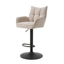 Kremowe hokery z regulowaną wysokością zestaw 2 szt. Marilla – Unique Furniture