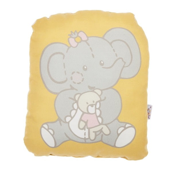 Poduszka dziecięca z domieszką bawełny Mike & Co. NEW YORK Pillow Toy Caretto, 22x27 cm