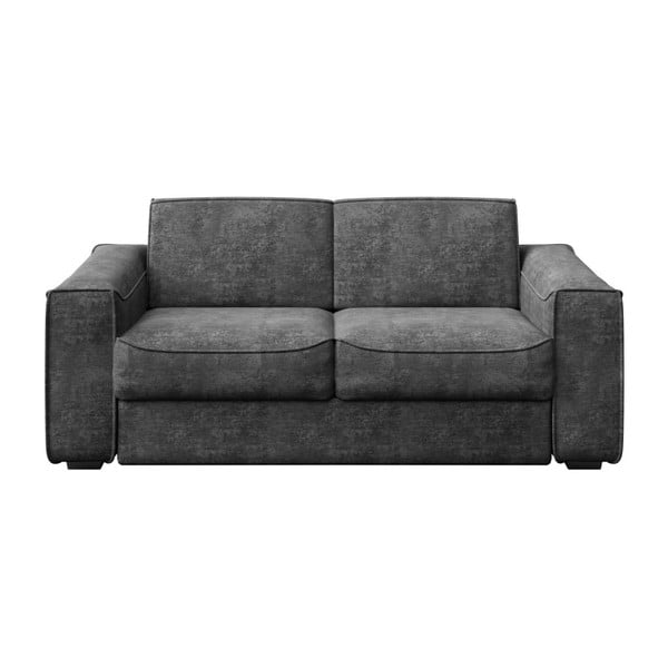 Ciemnoszara rozkładana sofa 2-osobowa MESONICA Munro