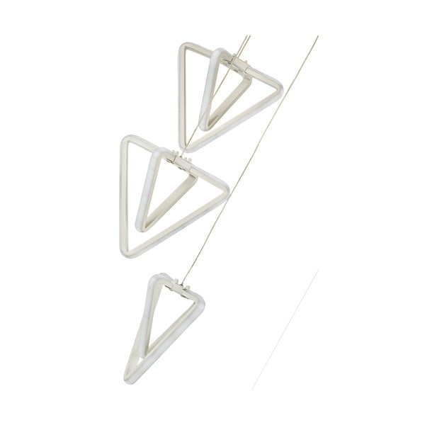 Biała metalowa lampa wisząca LED ø 20 cm Baris – Squid Lighting-image-3