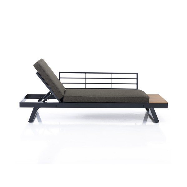 Czarnoszara sofa ogrodowa Thilia – Tomasucci-image-4