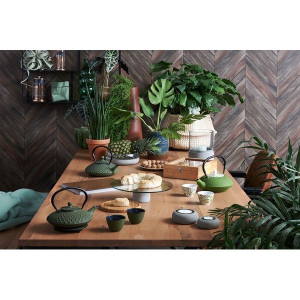 Zestaw 2 zielonych czarek żeliwnych Bredemeijer Xilin, ⌀ 7,8 cm-image-1